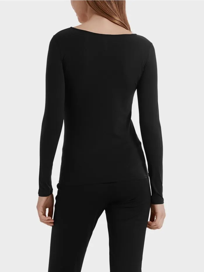 Shirts and Tops Damen Marc Cain Zartes Longsleeve Black