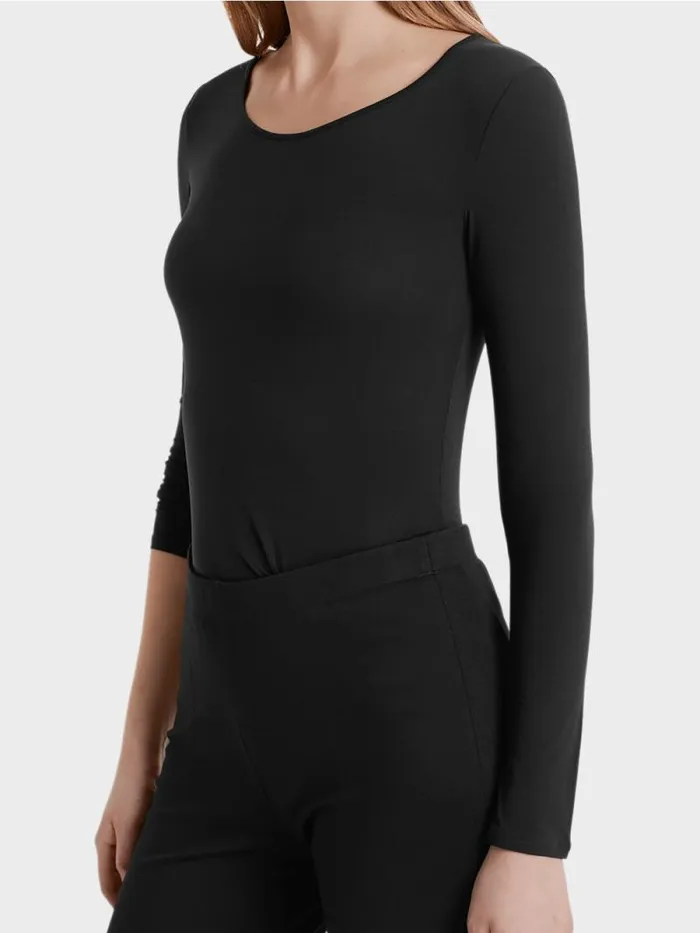 Shirts and Tops Damen Marc Cain Zartes Longsleeve Black