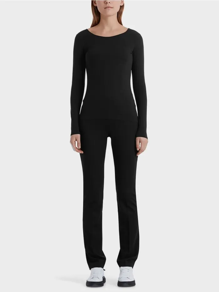 Shirts and Tops Damen Marc Cain Zartes Longsleeve Black