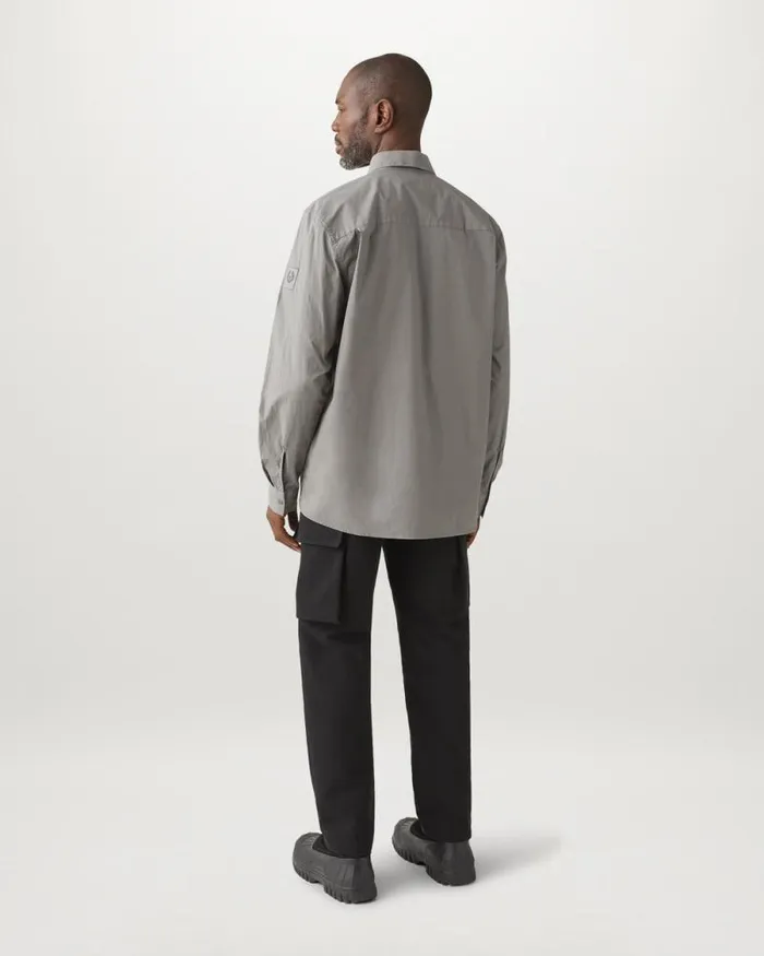 Shirts Men Belstaff Pipe Shirt Gunmetal Shirts Men Belstaff Pipe Shirt Gunmetal