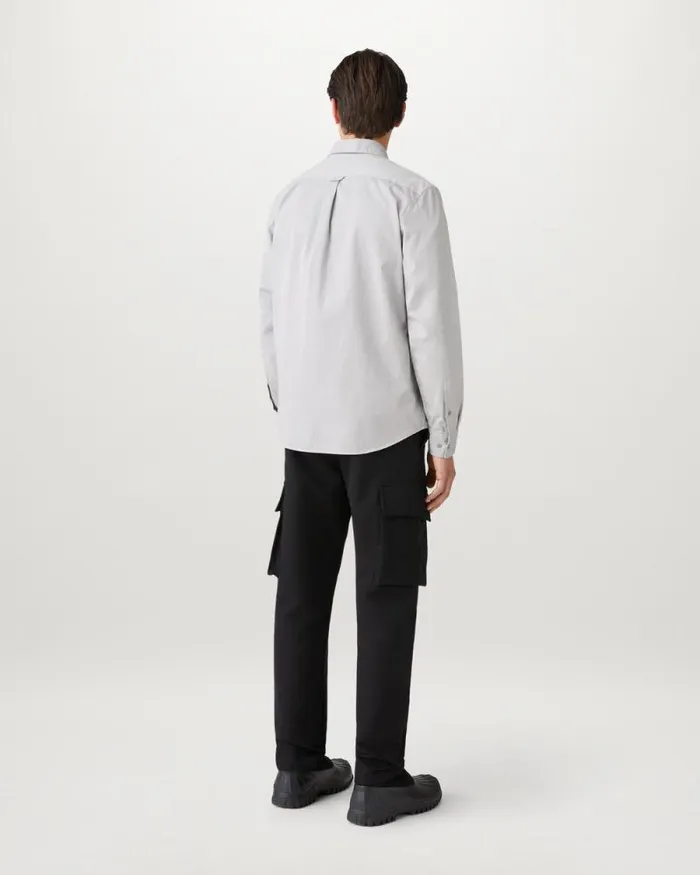 Shirts Men Belstaff Scale Shirt Chrome Grey Shirts Men Belstaff Scale Shirt Chrome Grey