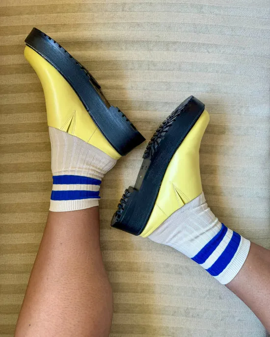 Shoes Lena Chunky Mule Butter Yellow 8211 Lisa Says Gah Women