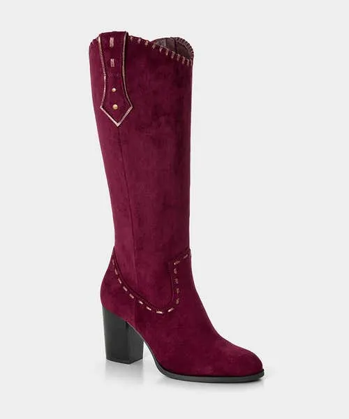 Shoes Sandals and Boots Joebrowns Apparel Revelry Whip Stitch Boots Dark Red