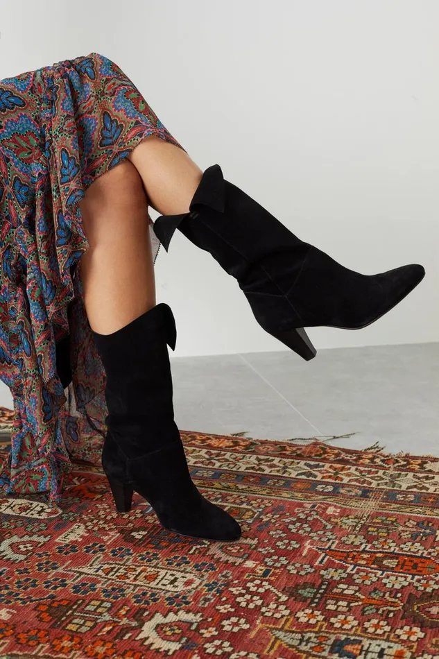 Shoes Women Leon and Harper Sasha Boots Black