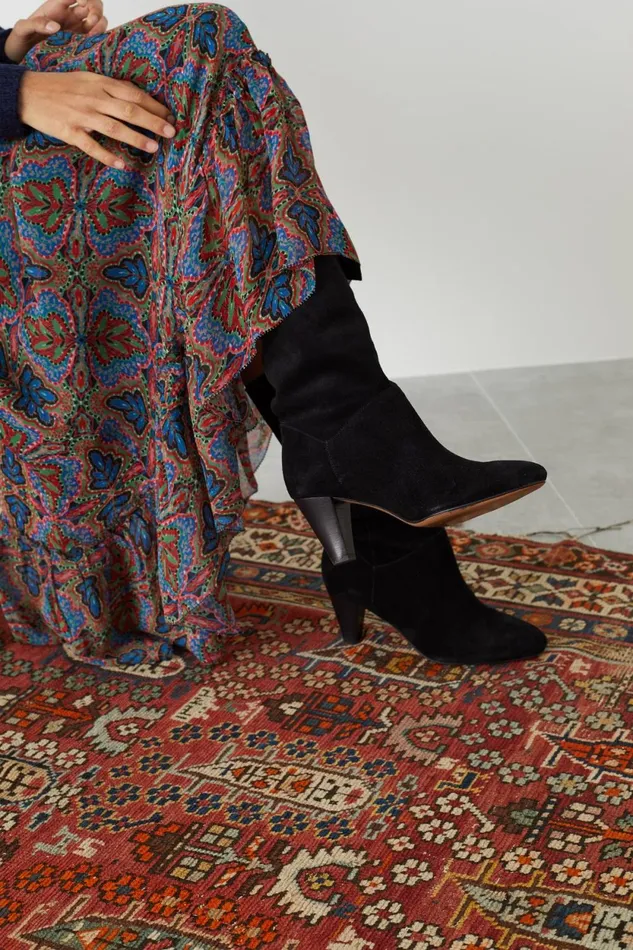 Shoes Women Leon and Harper Sasha Boots Black