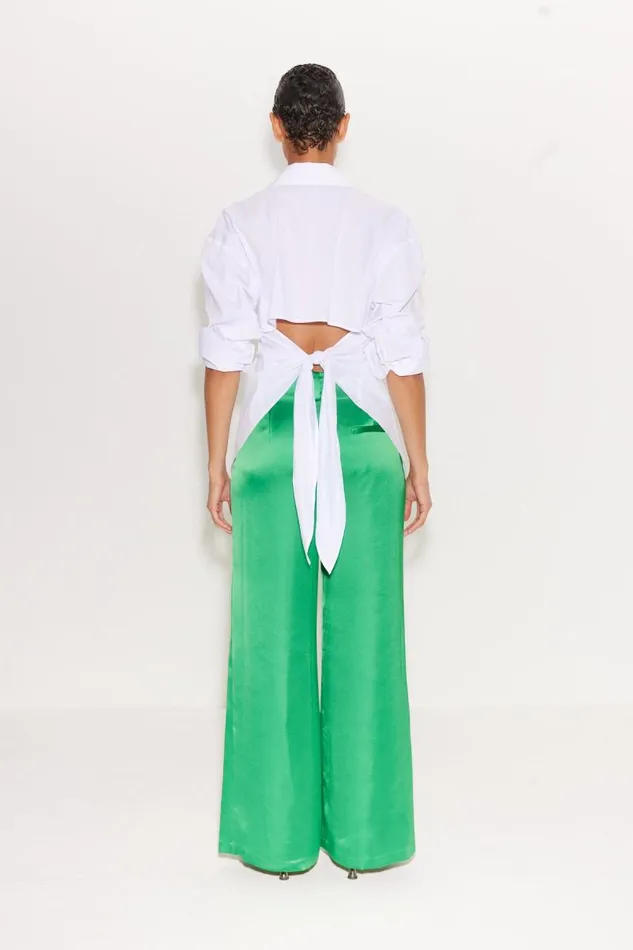 Shop Simon Miller BOTTOMS Bloo Pant Highland Green