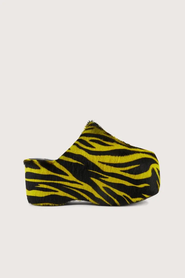 Shop Simon Miller BUBBLE CLOGS Platform Bubble Clog Zebra Stripe
