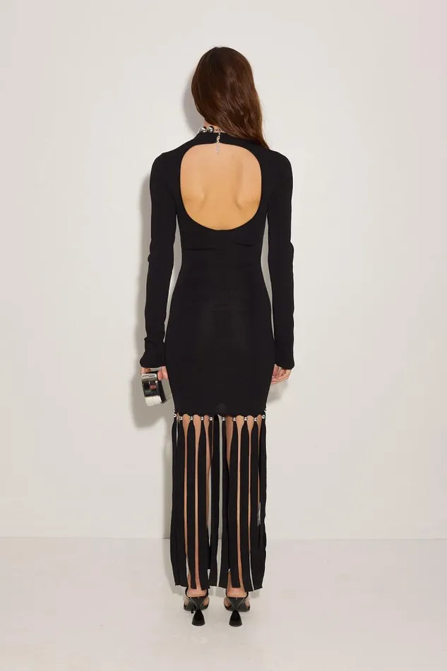 Shop Simon Miller DRESSES Knits By Eclisse Dress Black