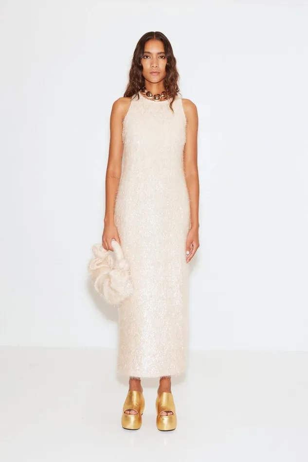 Shop Simon Miller DRESSES Lash Lou Dress Cream