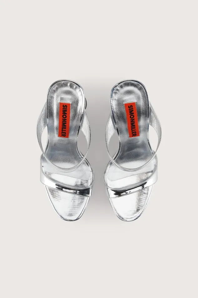 Shop Simon Miller HEELS Verner Heel Silver