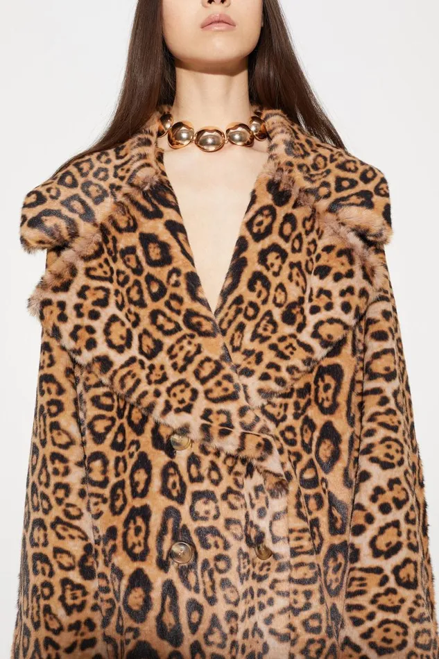 Shop Simon Miller JacketsCoats Cheetah Jetz Coat Cheetah Scramble