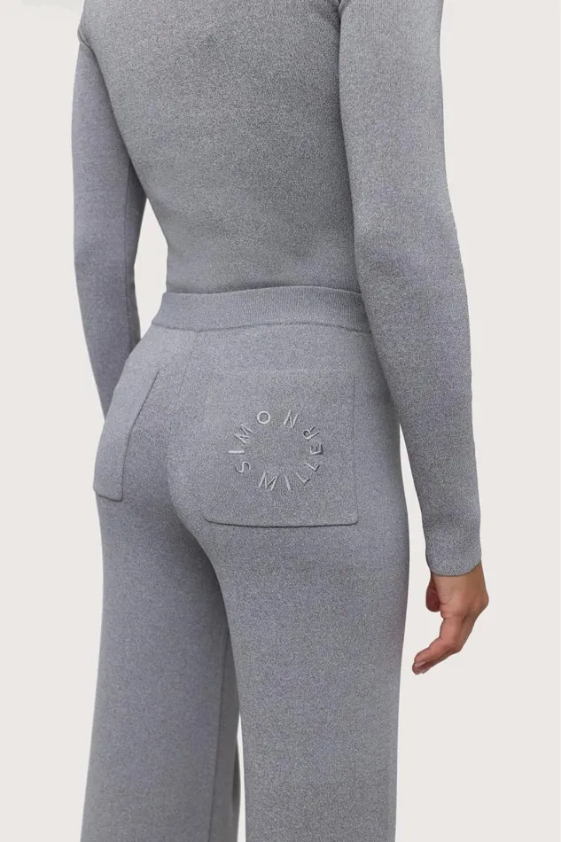 Shop Simon Miller KNITWEAR Knits By Jabber Pant Heather Grey
