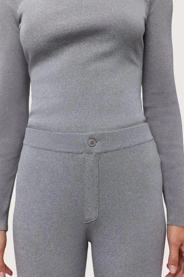 Shop Simon Miller KNITWEAR Knits By Jabber Pant Heather Grey