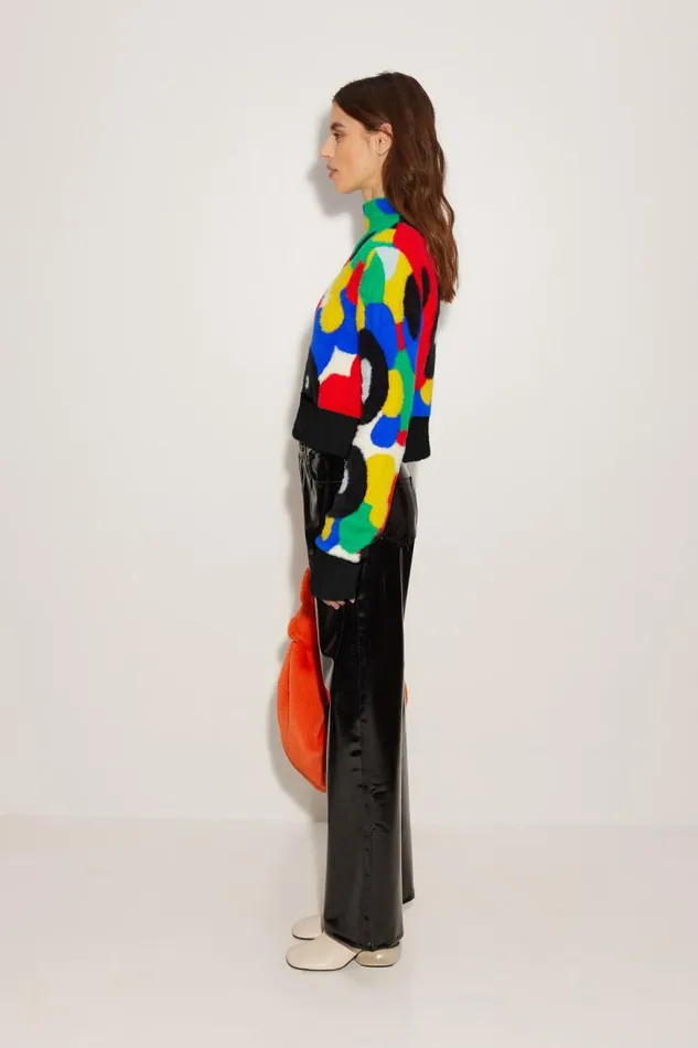 Shop Simon Miller KNITWEAR Oko Sweater Wax Dot
