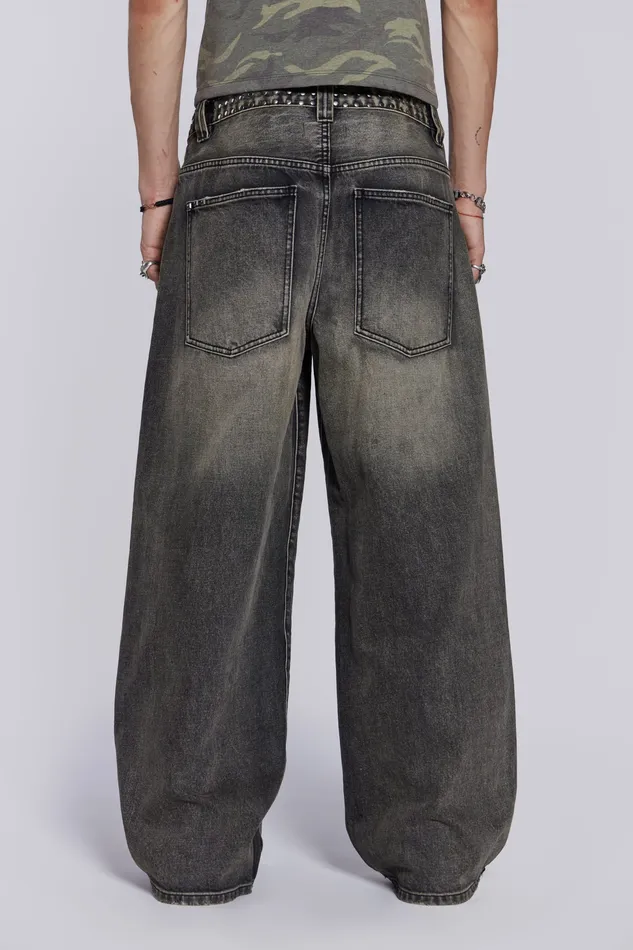Shop Stud Colossus Jeans Men Denim Jaded London