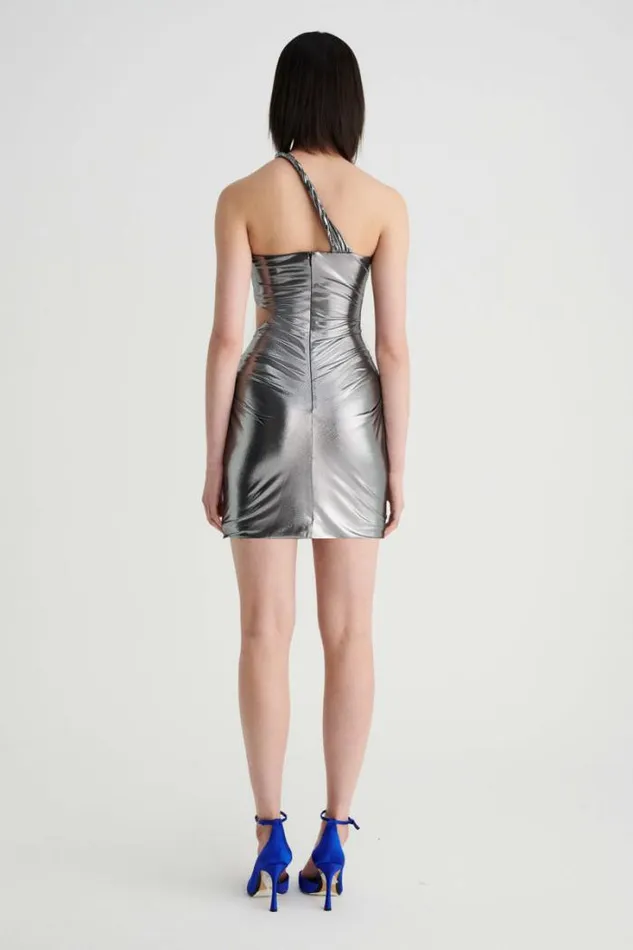 Shop SUBOO Dresses Nova One Shoulder Twist Mini Dress