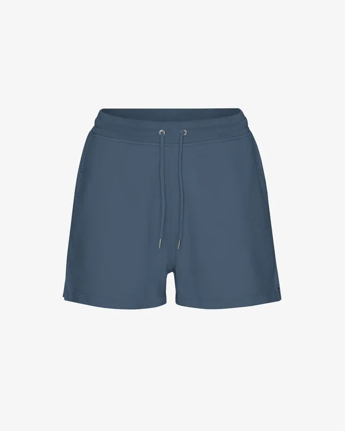 Shorts Colorfulstandard Women Women Organic Sweatshorts 8211 Petrol Blue