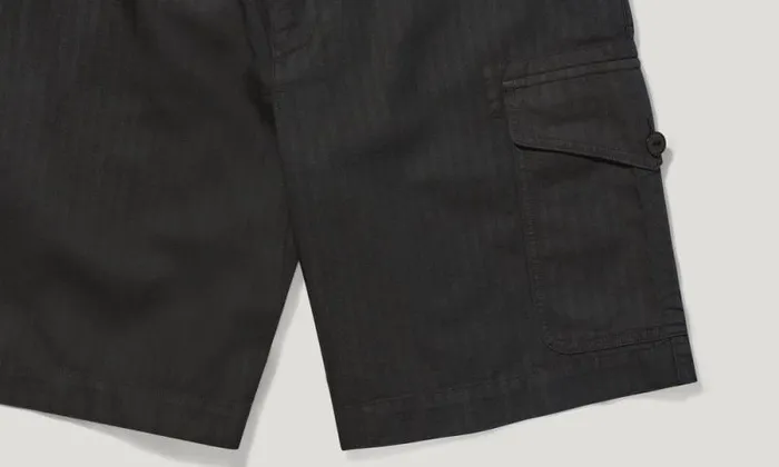 Shorts Men Belstaff Cs60 Cargo Short Washed Black Shorts Men Belstaff Cs60 Cargo Short Washed Black
