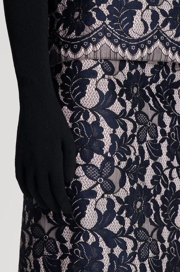 Skirts BONDED LACE SKIRT NAVY Scanlan Theodore Women Skirts BONDED LACE SKIRT NAVY Scanlan Theodore Women