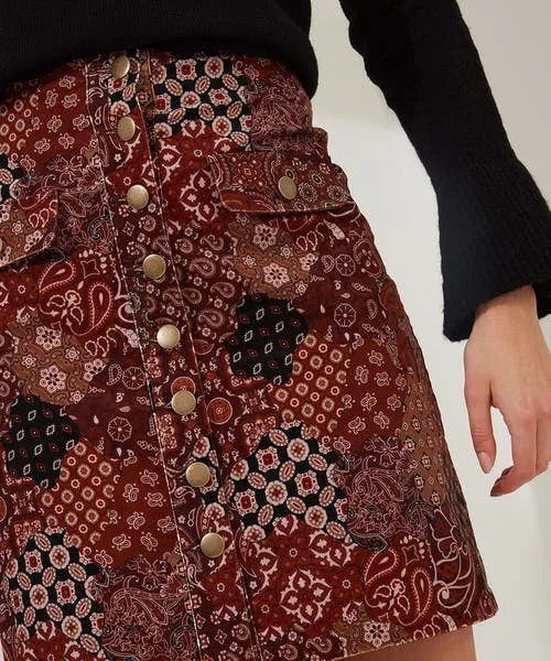 Skirts Perfect Patchwork Skirt Brown 8211 Joebrowns Apparel Skirts Perfect Patchwork Skirt Brown 8211 Joebrowns Apparel