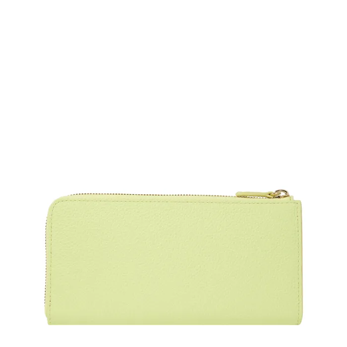 Slim Zipped Wallet Lime Women Lancel Wallet Slim Zipped Wallet Lime Women Lancel Wallet
