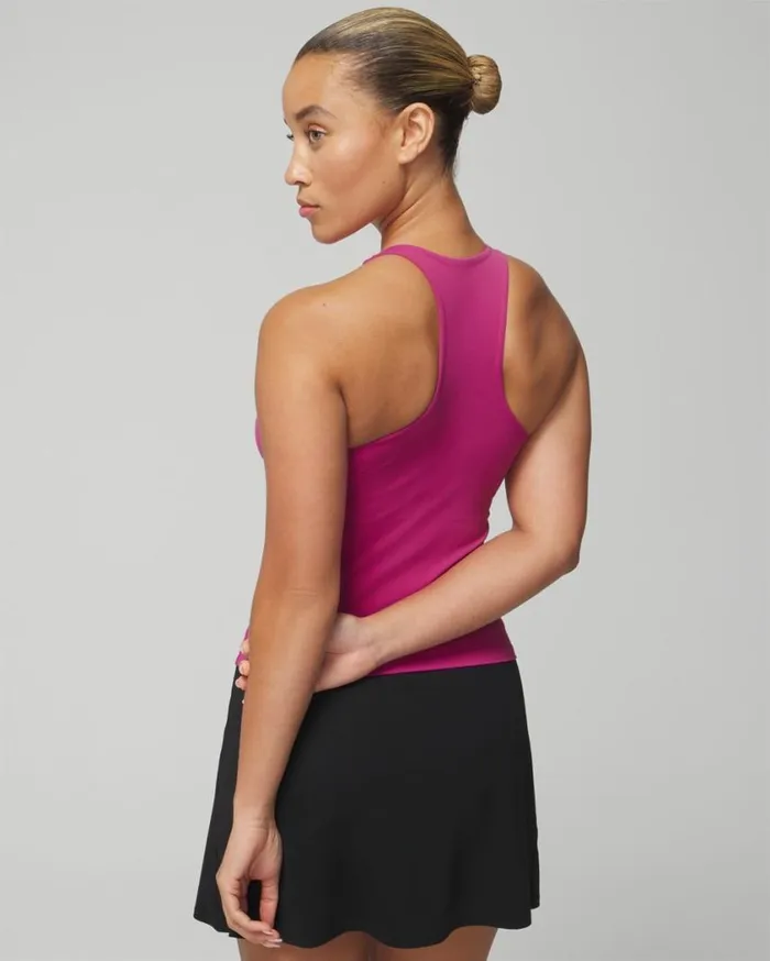 Soma 247 Racerback Bra Tank Limelight Women Tops and Bodysuits