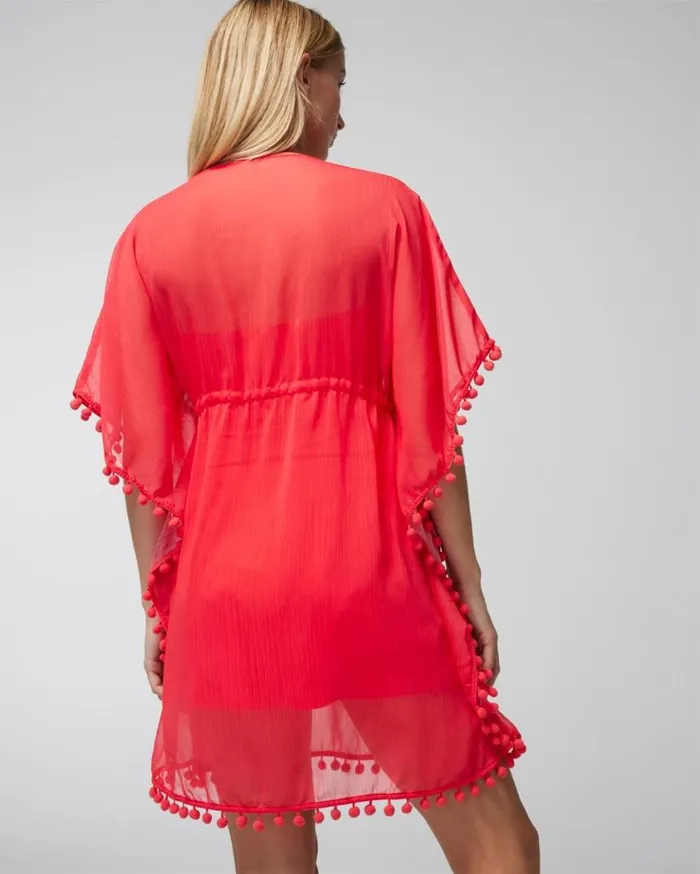 Soma Bleu Rod Gypset Chiffon Caftan Shortcake Women Swim