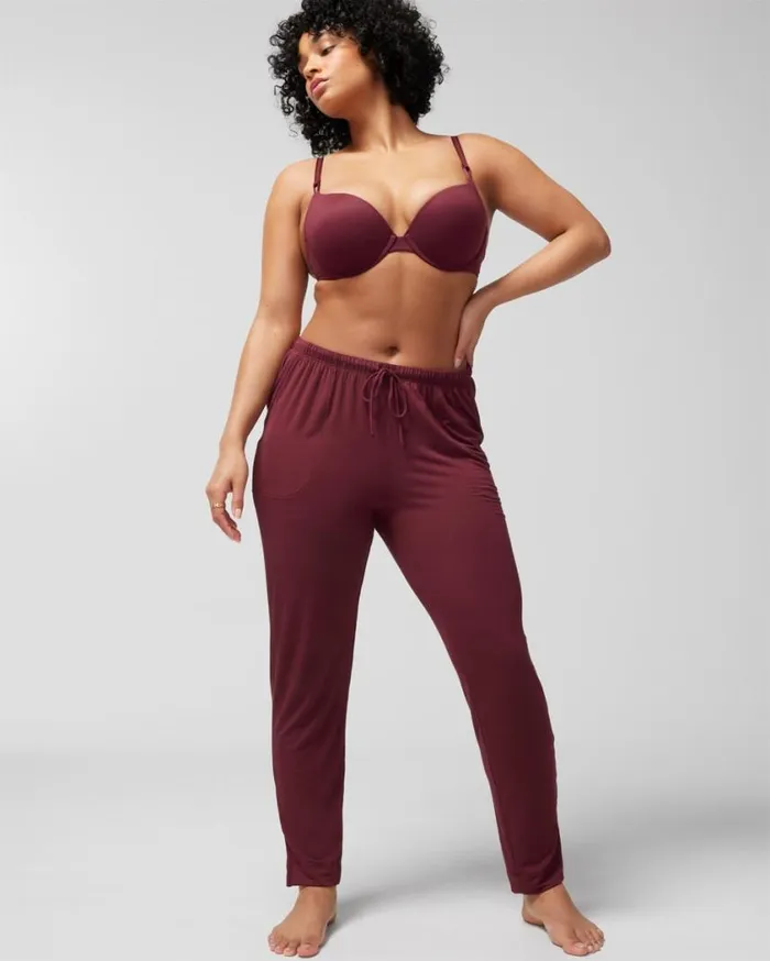 Soma Cool Nights Ankle Pants Nightfall Navy Women Pajama Bottoms