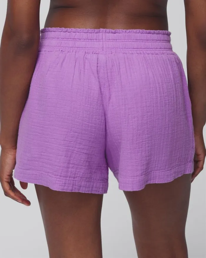 Soma Cotton Gauze Shorts Island Guava Women Matching Sets and Separates