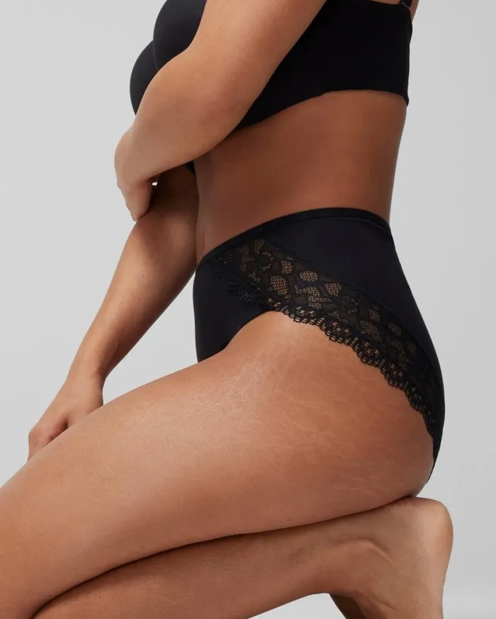 Soma Embraceable Enchanting Lace HighLeg Brief Sketchbook Flora Mini Dh Women Lingerie