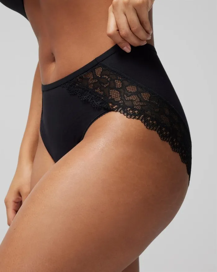 Soma Embraceable Enchanting Lace HighLeg Brief Sketchbook Flora Mini Dh Women Lingerie