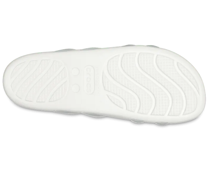 Splash Glossy Strappy Sandal White Women Crocs Slides