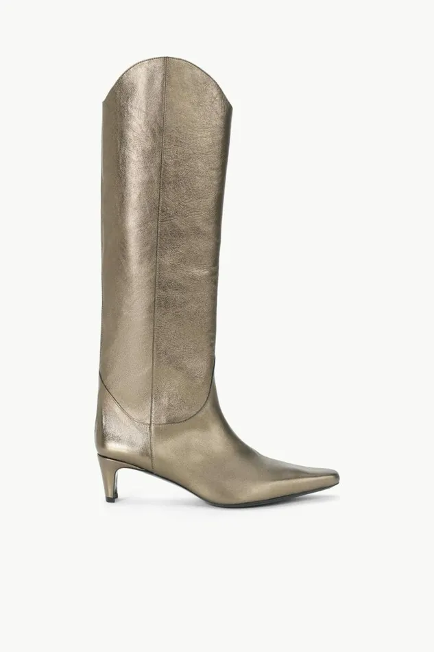 STAUD Boots WESTERN WALLY BOOT Aged Bronze 8211 Women