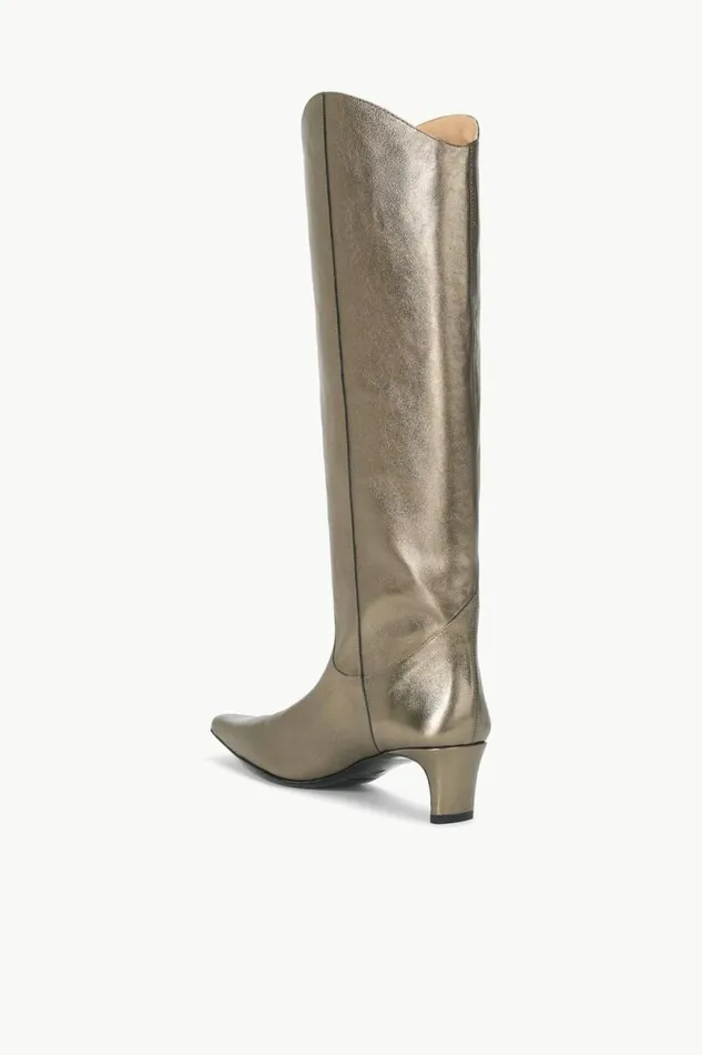 STAUD Boots WESTERN WALLY BOOT Aged Bronze 8211 Women STAUD Boots WESTERN WALLY BOOT Aged Bronze 8211 Women
