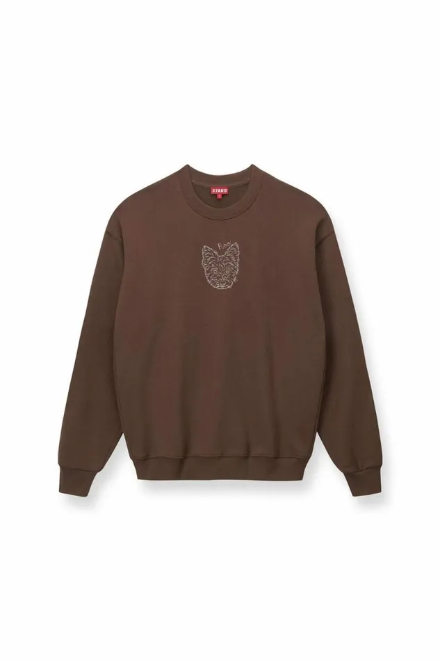 STAUD Custom Clothing CUSTOM X CBONZ OVERSIZED SWEATSHIRT Brown 8211 Pet