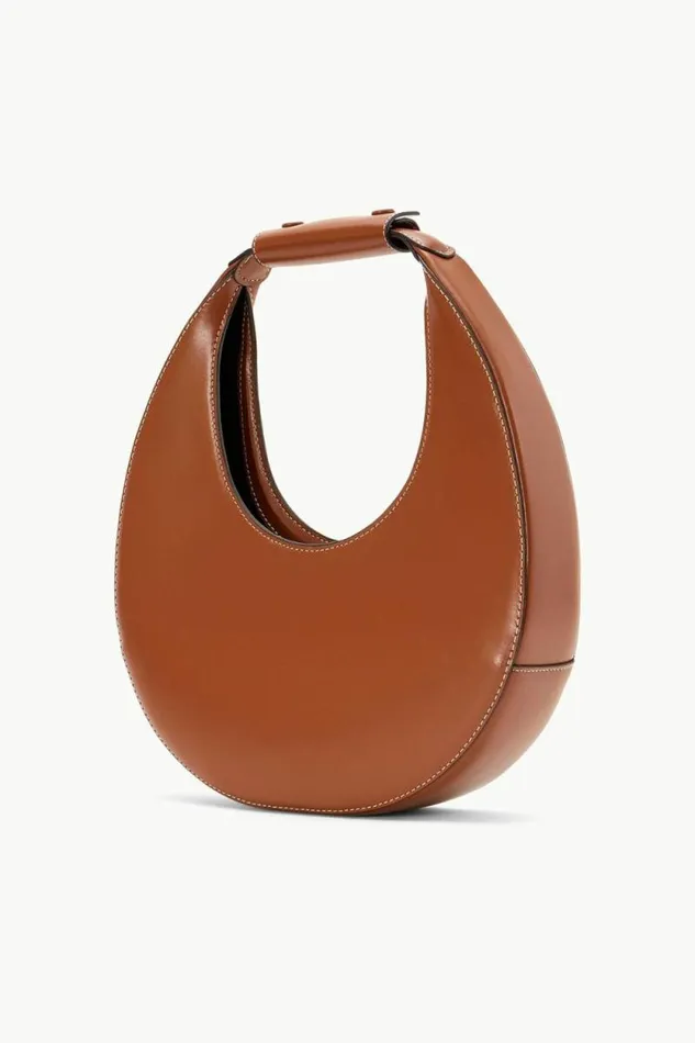 STAUD Custom Handbags CUSTOM MOON BAG Tan 8211 Women