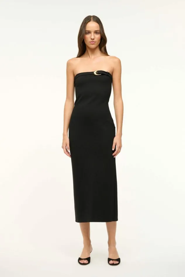 STAUD Dresses BEEKMAN DRESS Black 8211 Women