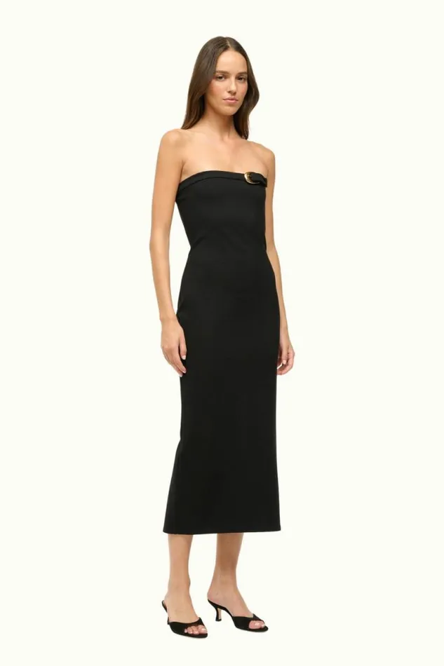 STAUD Dresses BEEKMAN DRESS Black 8211 Women STAUD Dresses BEEKMAN DRESS Black 8211 Women