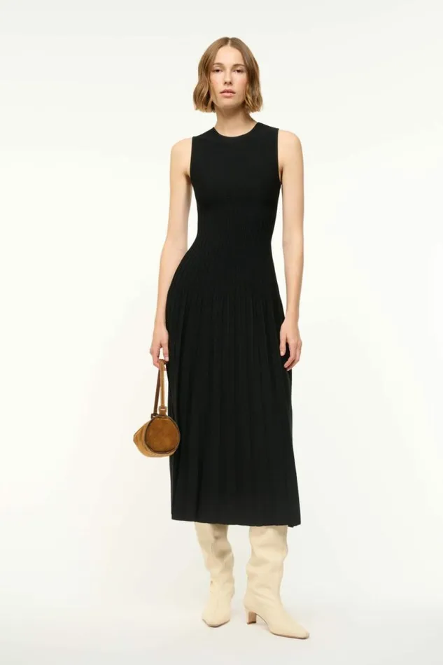 STAUD Dresses ELYSE DRESS Black 8211 Women