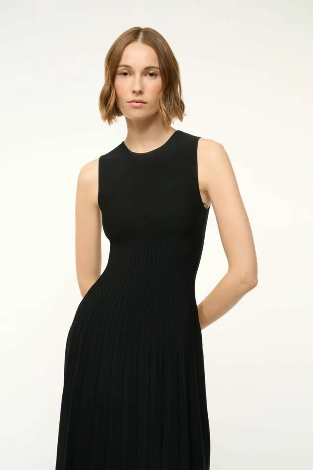 STAUD Dresses ELYSE DRESS Black 8211 Women