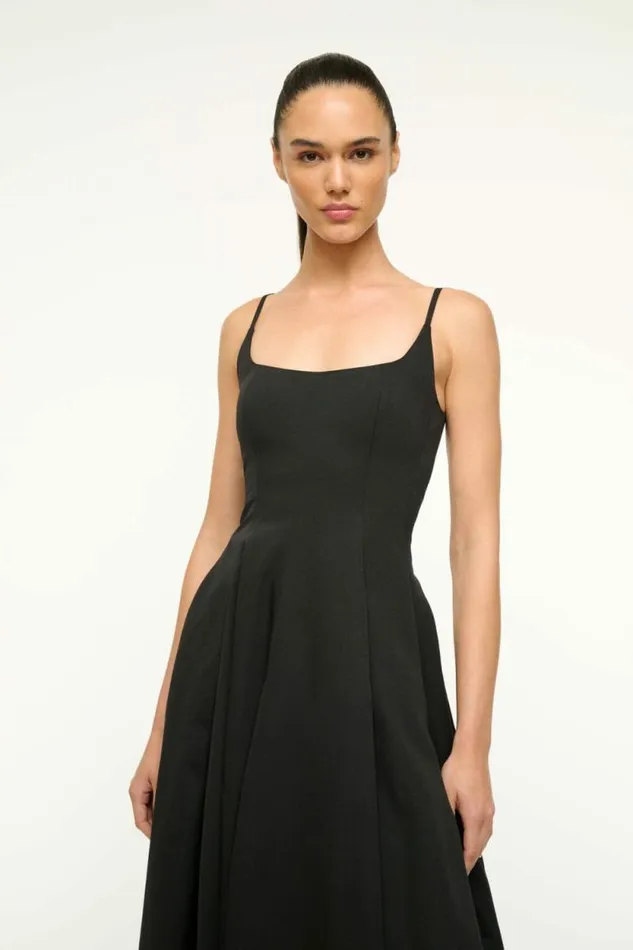 STAUD Dresses JOY MAXI DRESS Black 8211 Women STAUD Dresses JOY MAXI DRESS Black 8211 Women