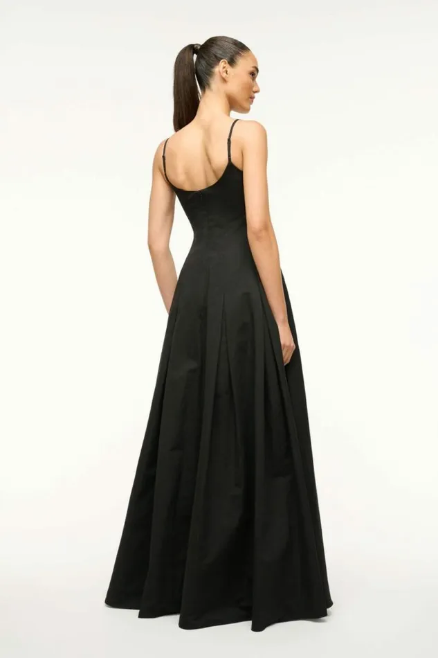 STAUD Dresses JOY MAXI DRESS Black 8211 Women STAUD Dresses JOY MAXI DRESS Black 8211 Women