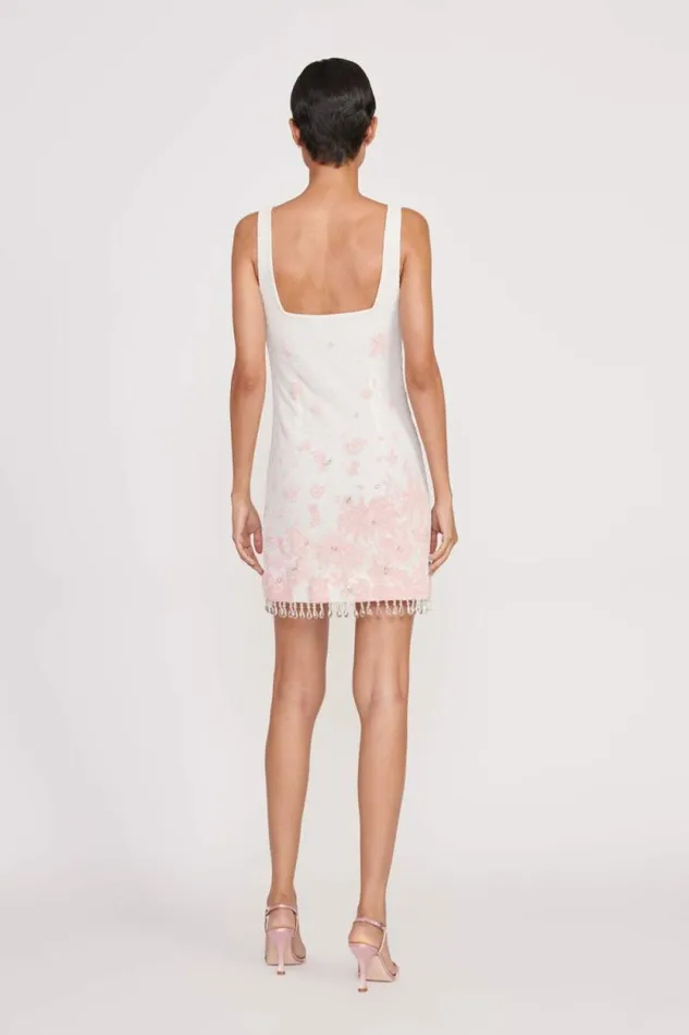 STAUD Dresses LE SABLE DRESS Ivory Cherry Blossom Toile 8211 Women STAUD Dresses LE SABLE DRESS Ivory Cherry Blossom Toile 8211 Women