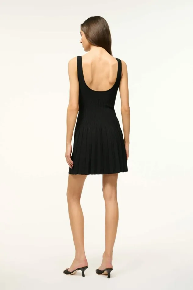 STAUD Dresses MINI ELLISON DRESS Black 8211 Women STAUD Dresses MINI ELLISON DRESS Black 8211 Women