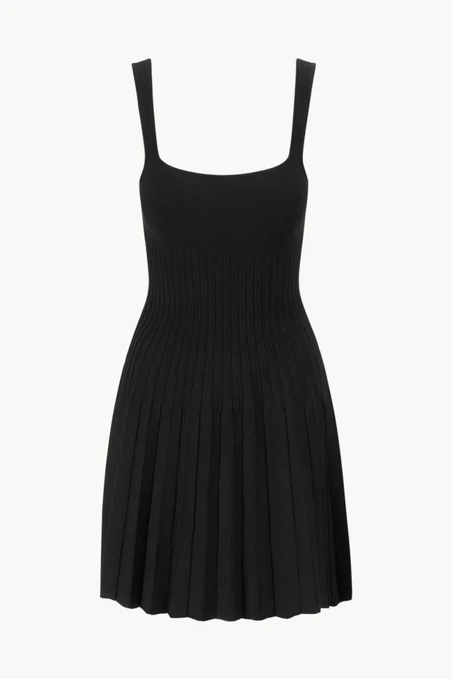 STAUD Dresses MINI ELLISON DRESS Black 8211 Women STAUD Dresses MINI ELLISON DRESS Black 8211 Women