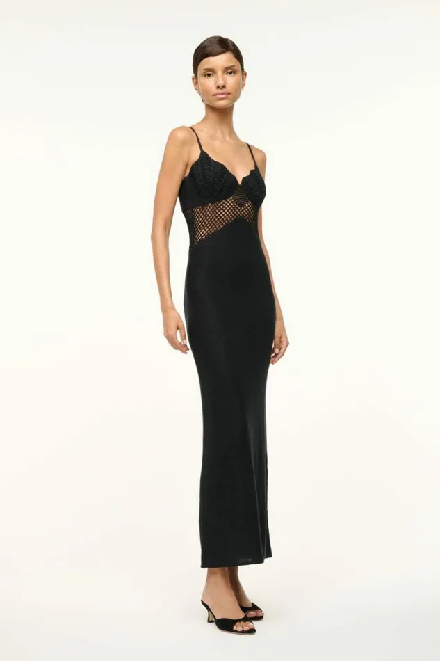 STAUD Dresses TARA DRESS Black 8211 Women