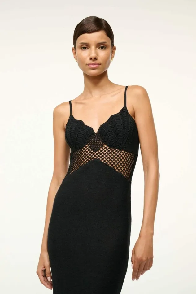 STAUD Dresses TARA DRESS Black 8211 Women