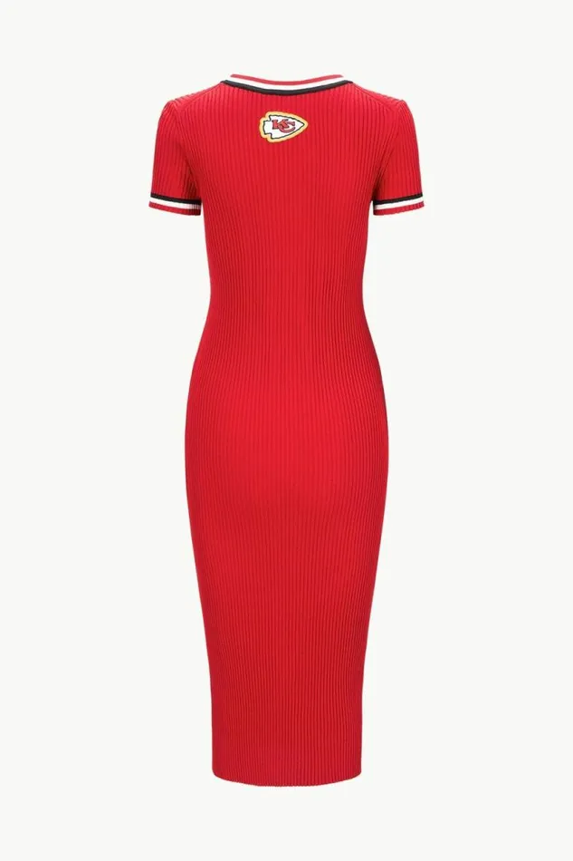 STAUD Dresses THE NFL COLLEEN DRESS Chiefs 8211 Women