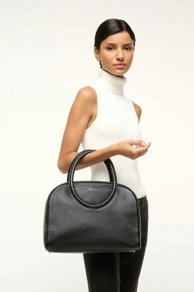 STAUD Essentials MAUDE BOWLER BAG Black 8211 Women STAUD Essentials MAUDE BOWLER BAG Black 8211 Women