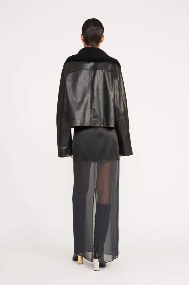 STAUD Outerwear and Jackets LENORA JACKET Black 8211 Women